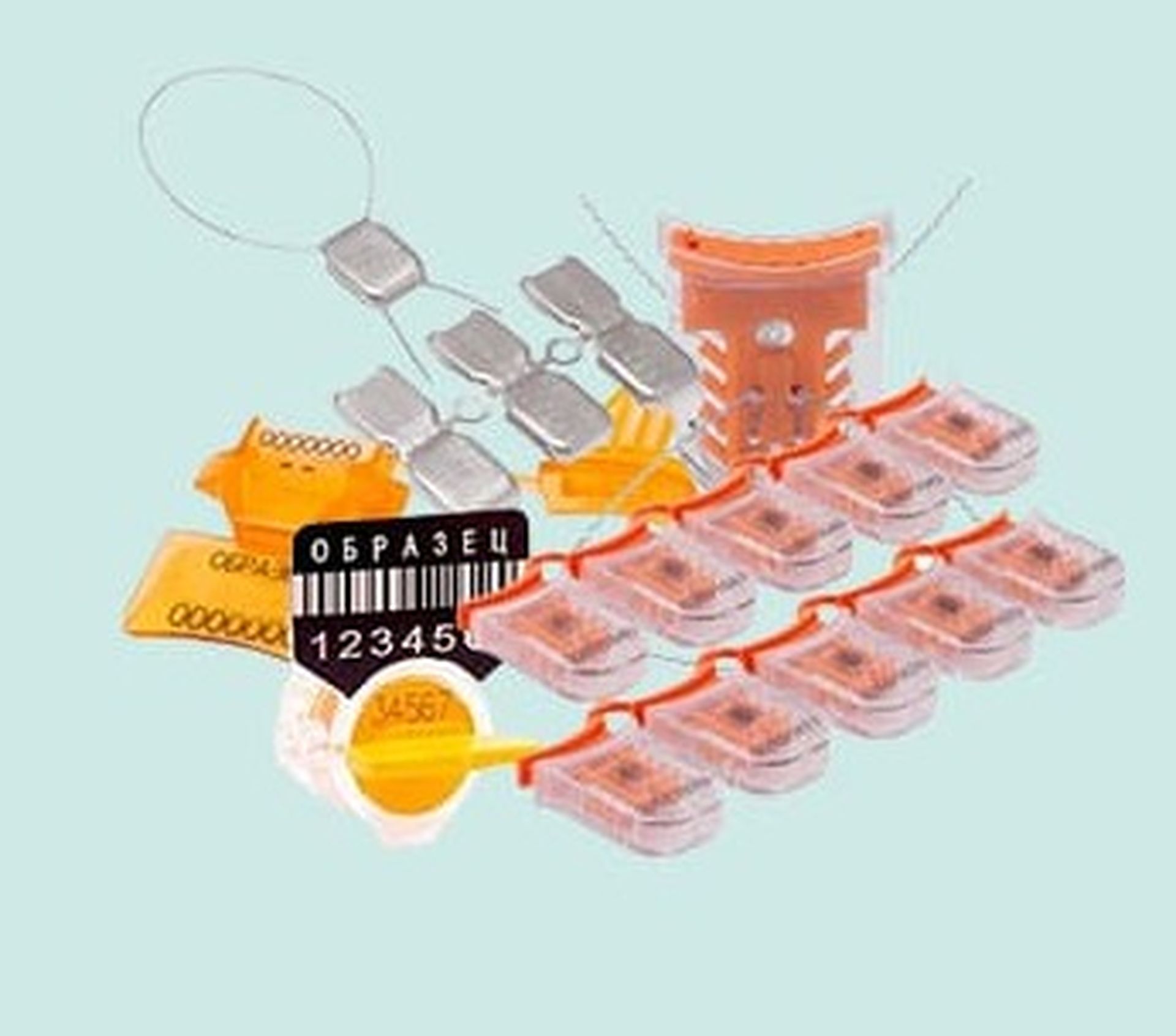 Пластиковые пломбы, антимагнитные пломбы, пломбировочные наклейки